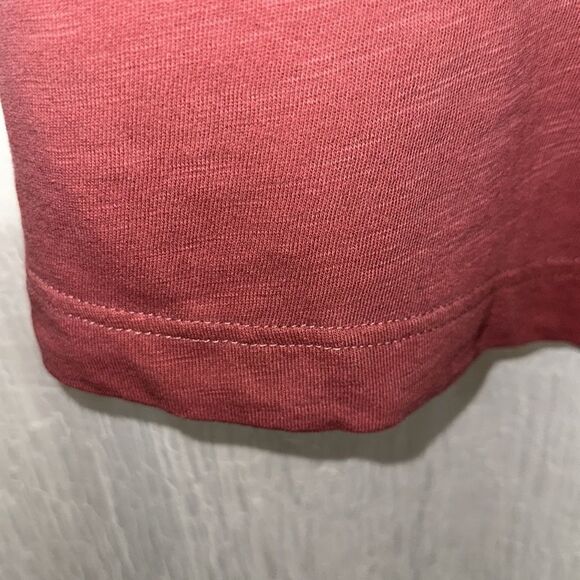 Free People S Babe I'm Yours Slim Fit Knit Cotton Flares Dried Currant Wine - Picture 11 of 13